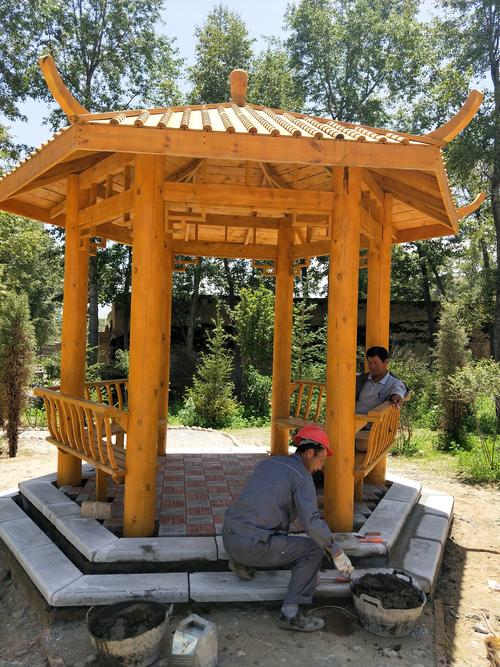 偉業防腐木廠主營木屋,長廊亭子,木棧道,古建等園林景觀及設計您的