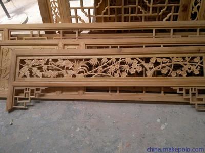 古建木雕掛落定制工廠-仿古搏風板梁枋金檁廠家