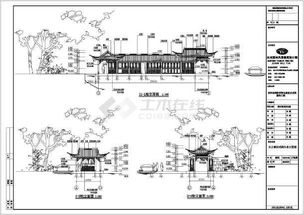 西湖斷橋游樂船服務設施建筑方案設計圖