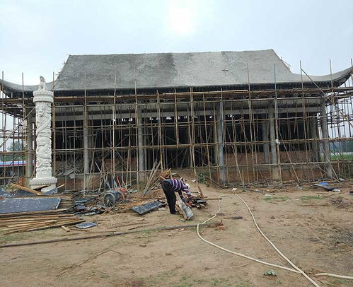 影壁墻施工 唐汐古建施工圖紙 影壁墻施工預算清單
