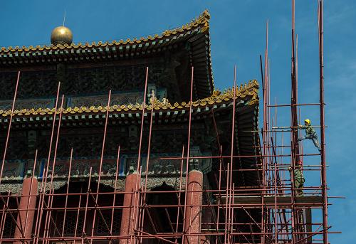 故宮啟動(dòng)午門燕翅樓古建筑群維修工程(組圖)-新聞